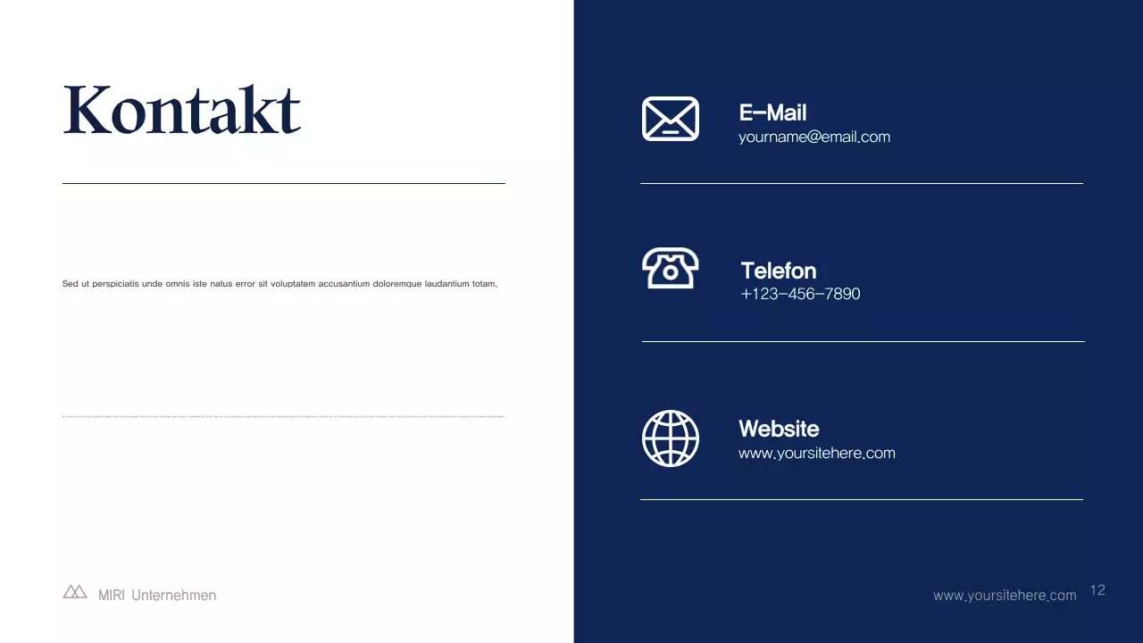 Blue Abstract IT Promotion