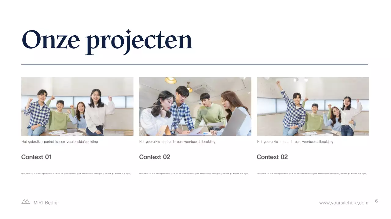 Blue Abstract IT Promotie