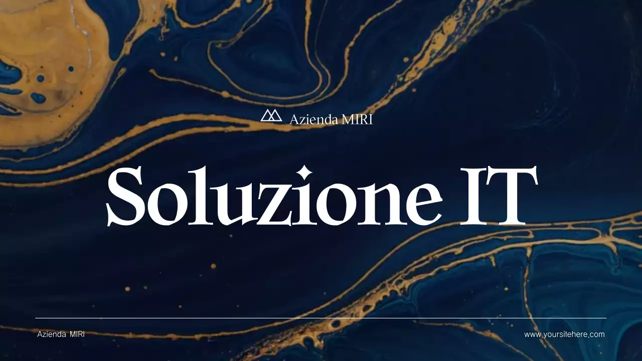 Promozione IT Blue Abstract