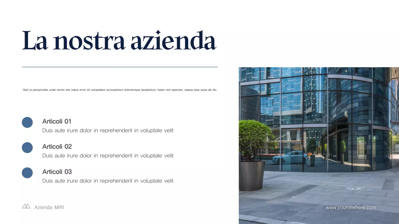 Promozione IT Blue Abstract