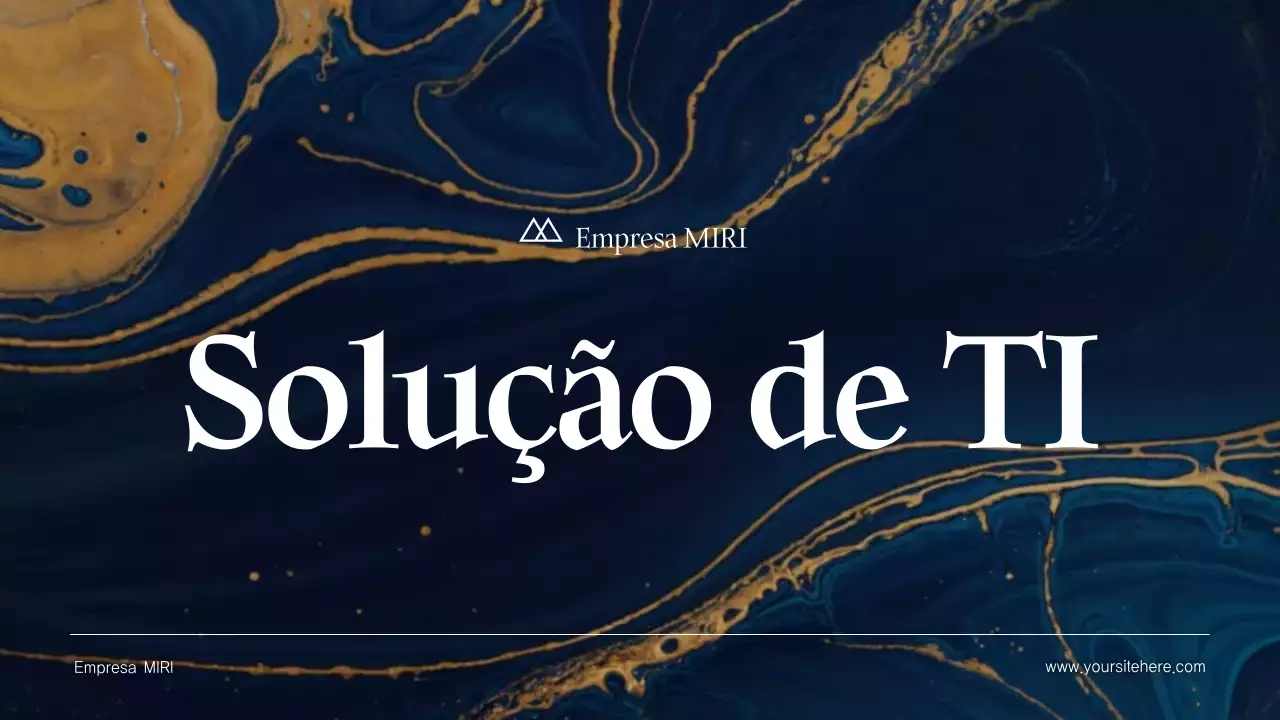 Promoção Blue Abstract IT