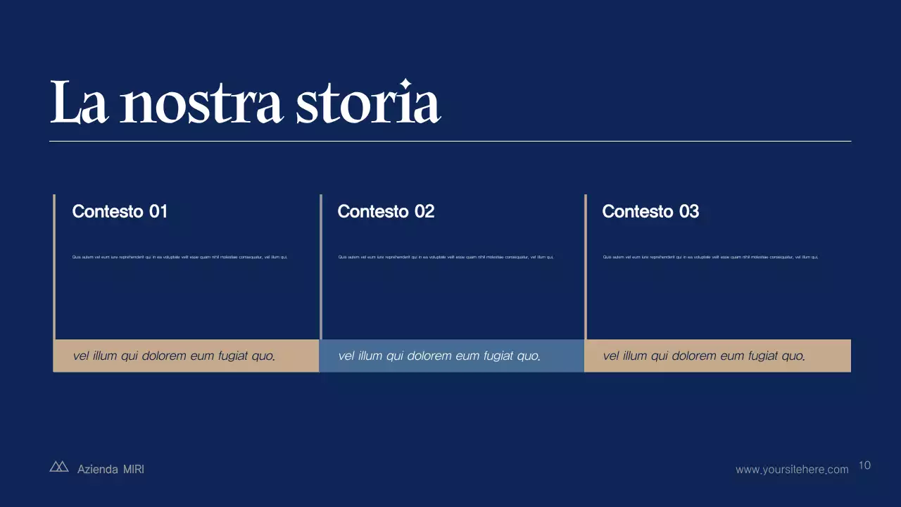 Promozione IT Blue Abstract