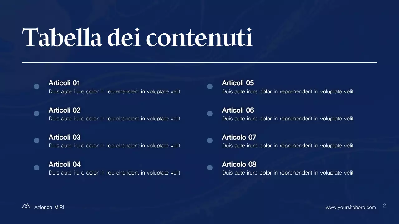 Promozione IT Blue Abstract