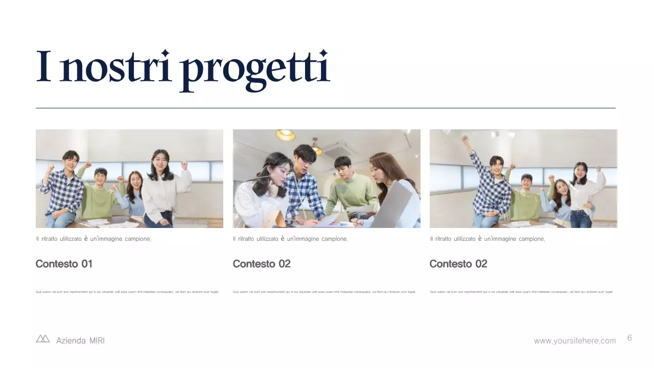 Promozione IT Blue Abstract