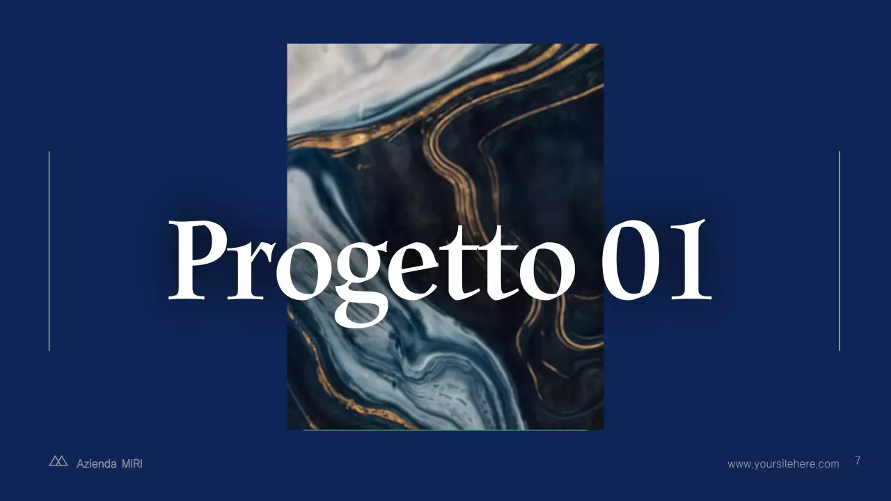 Promozione IT Blue Abstract