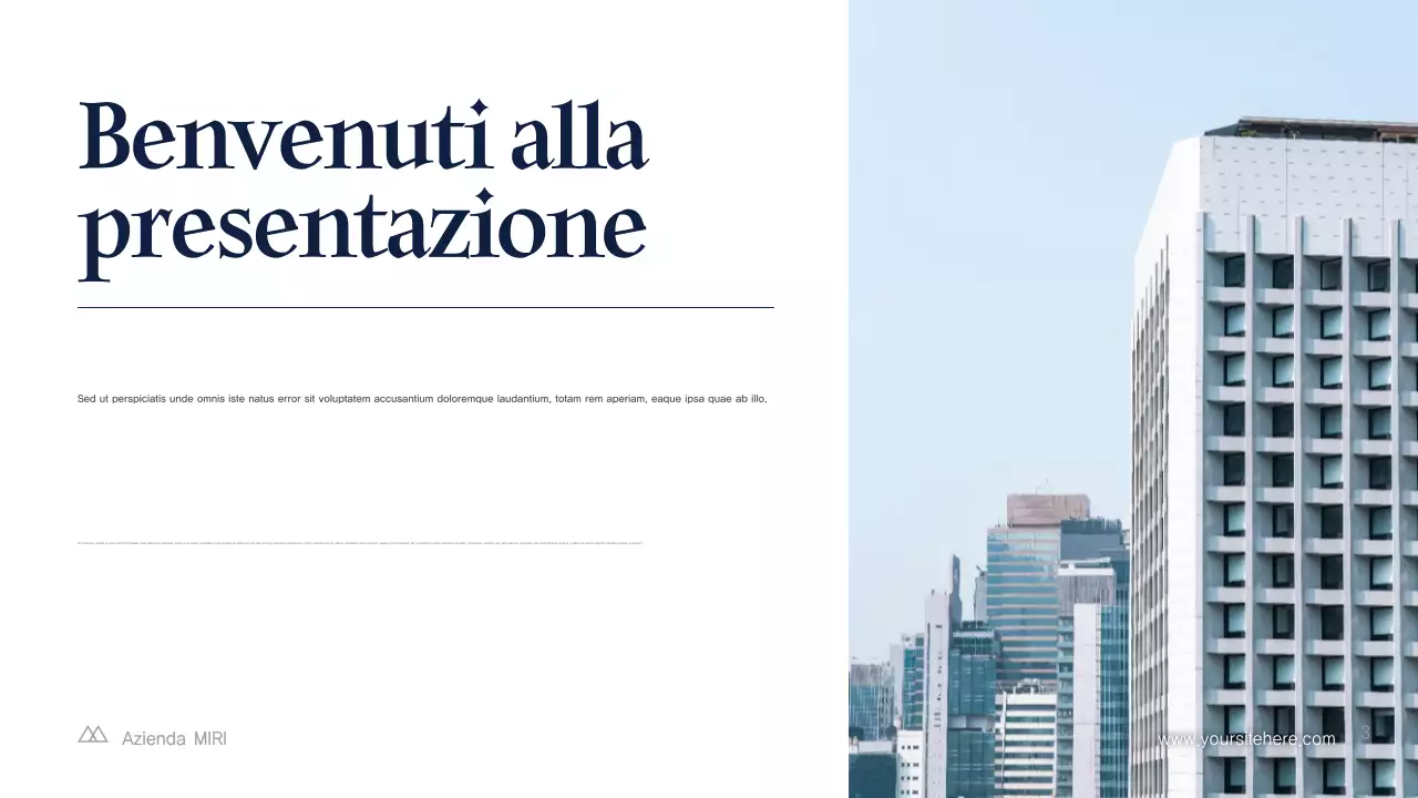 Promozione IT Blue Abstract