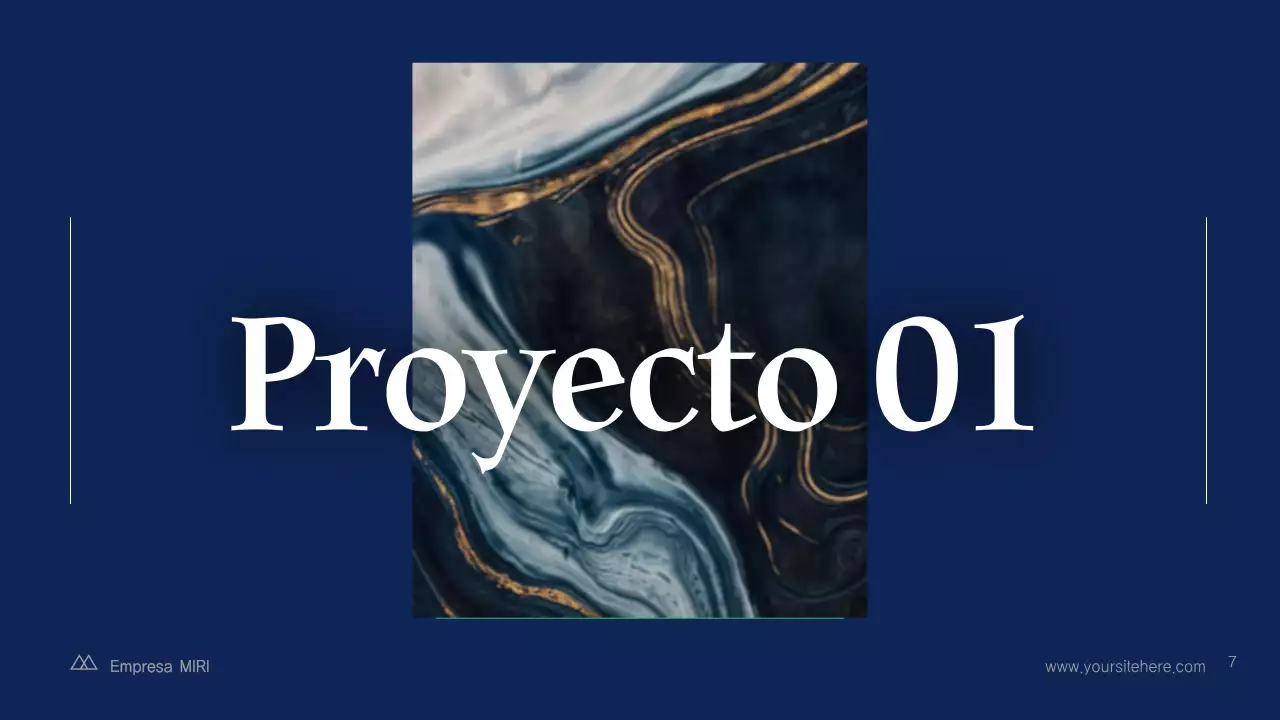 Promoción Blue Abstract IT