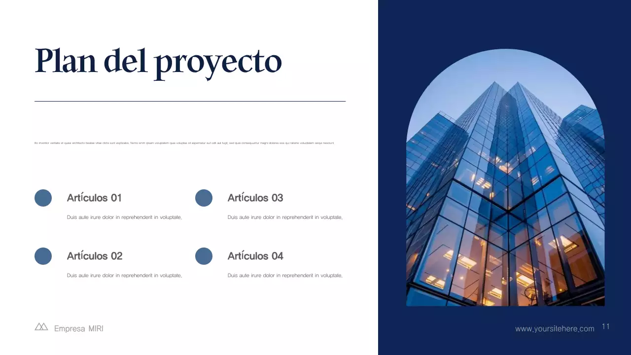 Promoción Blue Abstract IT