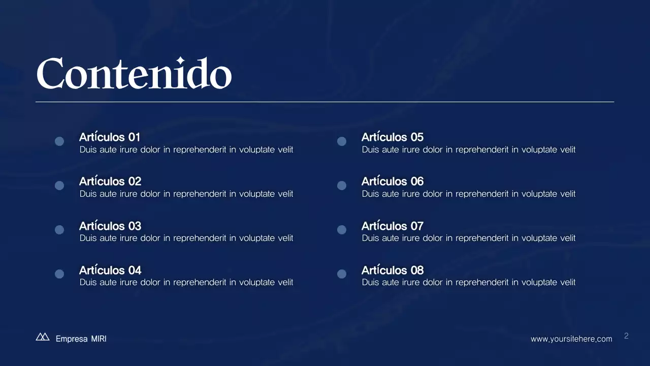 Promoción Blue Abstract IT