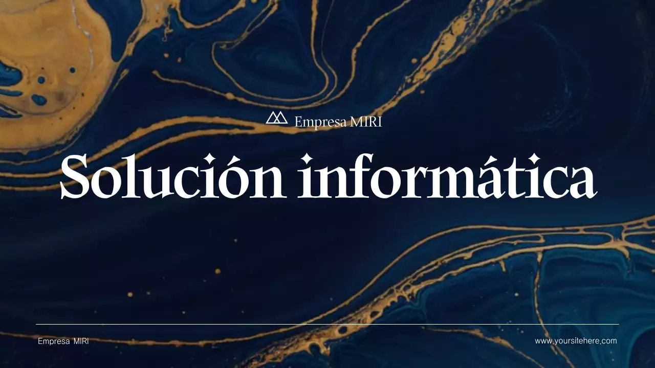 Promoción Blue Abstract IT