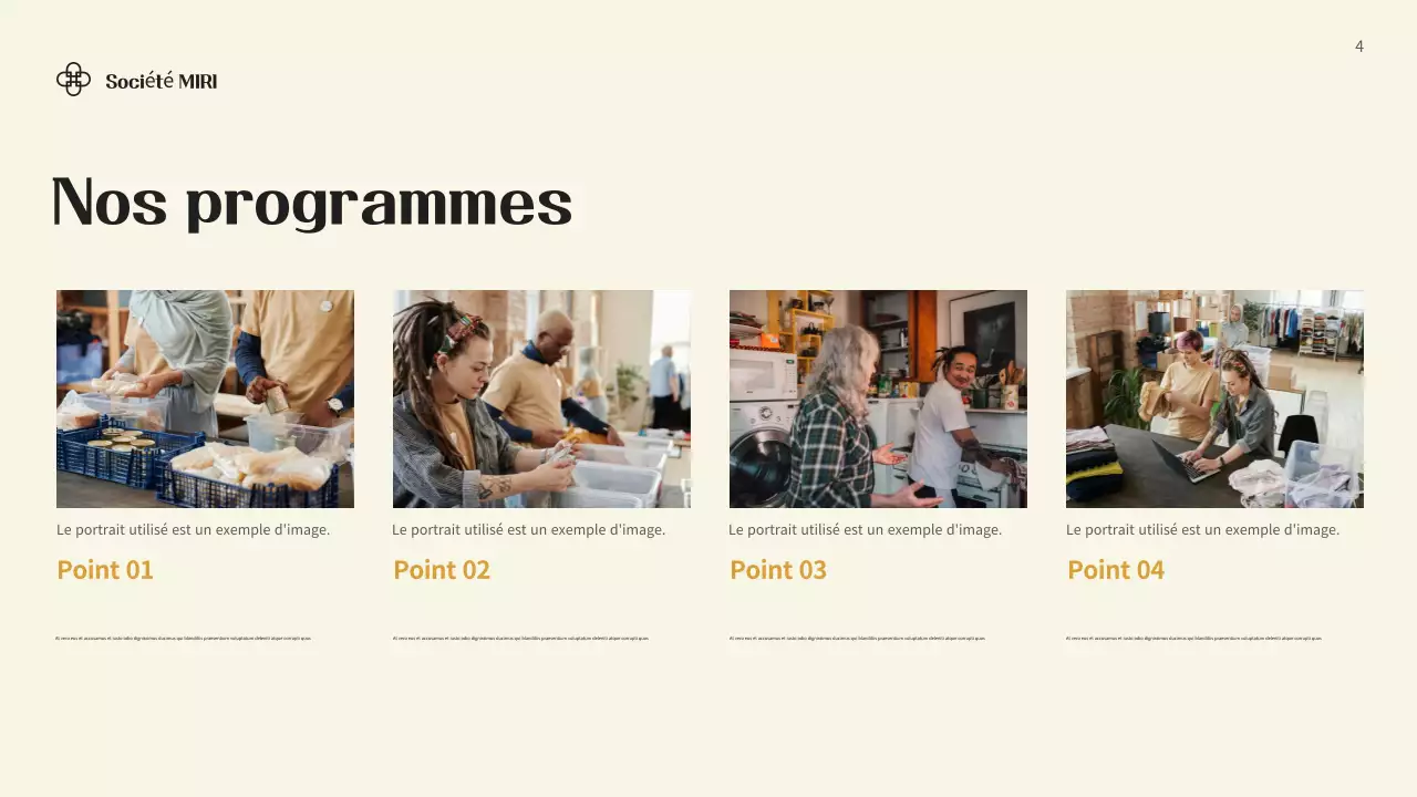 Document de collecte de fonds moderne noir