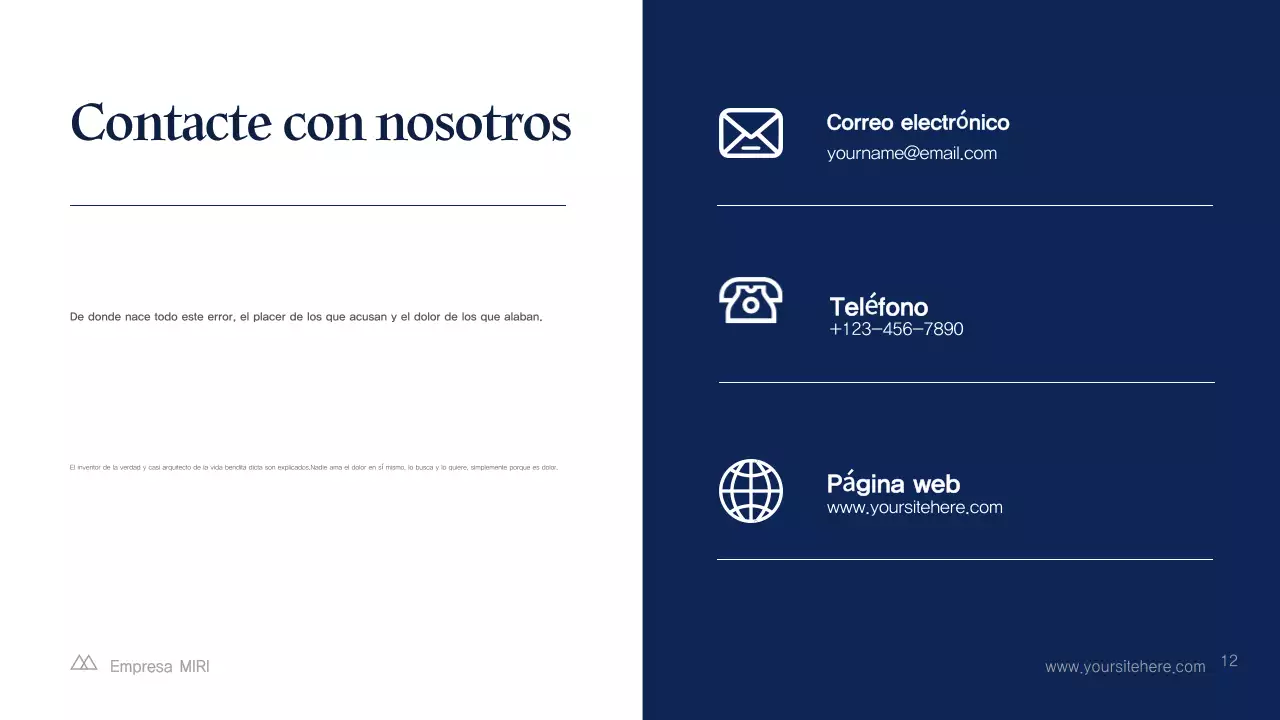 Promoción Blue Abstract IT