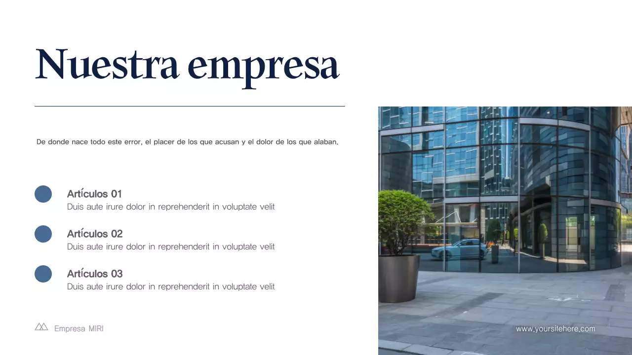 Promoción Blue Abstract IT