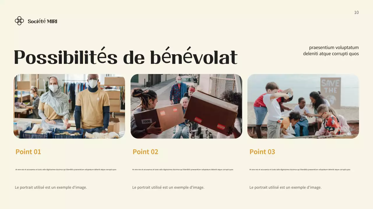 Document de collecte de fonds moderne noir