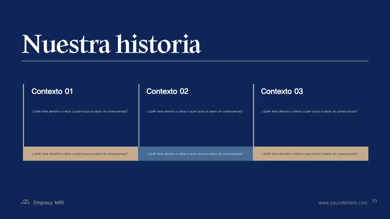 Promoción Blue Abstract IT