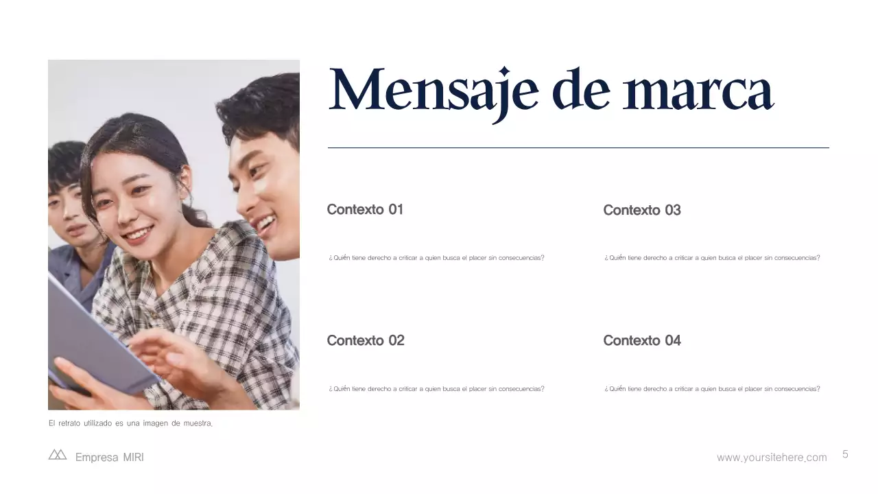 Promoción Blue Abstract IT