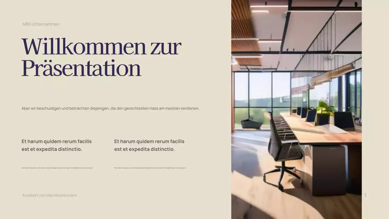 Blue Modern AI Veranstaltungsankündigung