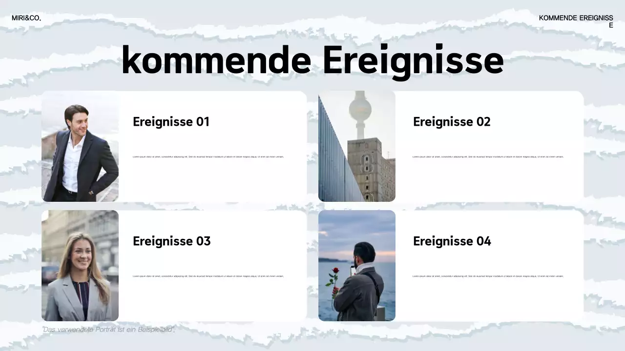 Green Minimalist Sustainability Ankündigung