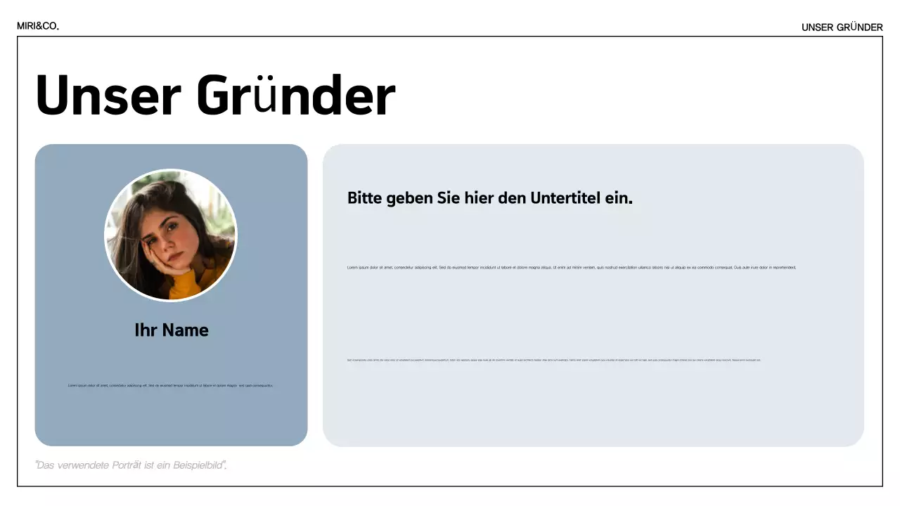 Green Minimalist Sustainability Ankündigung