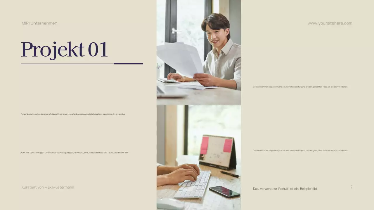 Blue Modern AI Veranstaltungsankündigung