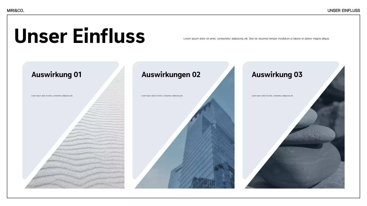 Green Minimalist Sustainability Ankündigung