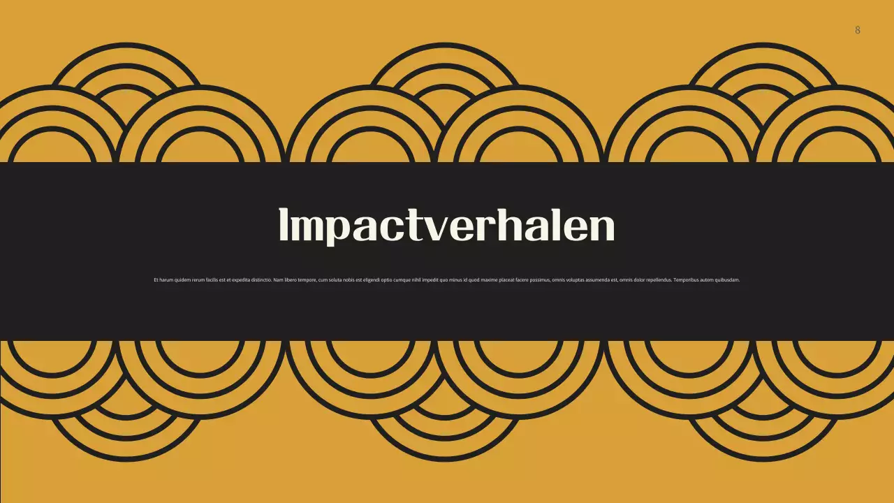 Zwart modern fondsenwervingsdocument