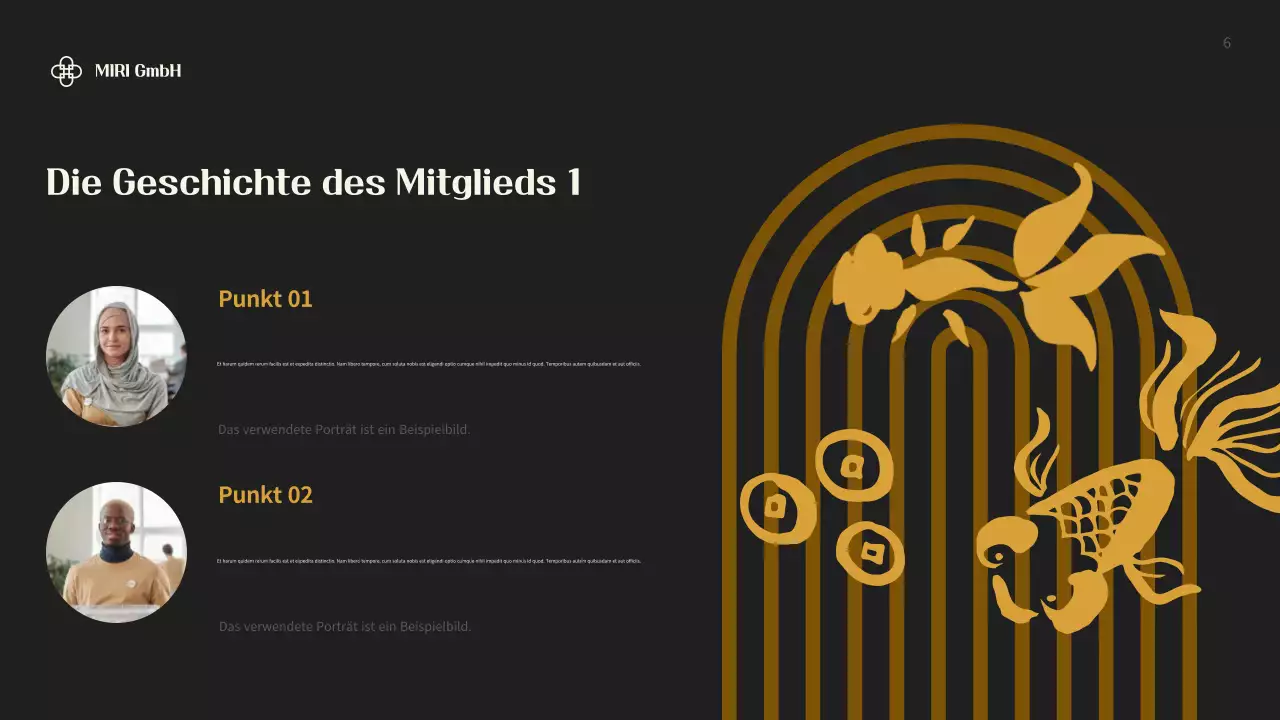 Black Modern Fundraising Dokument