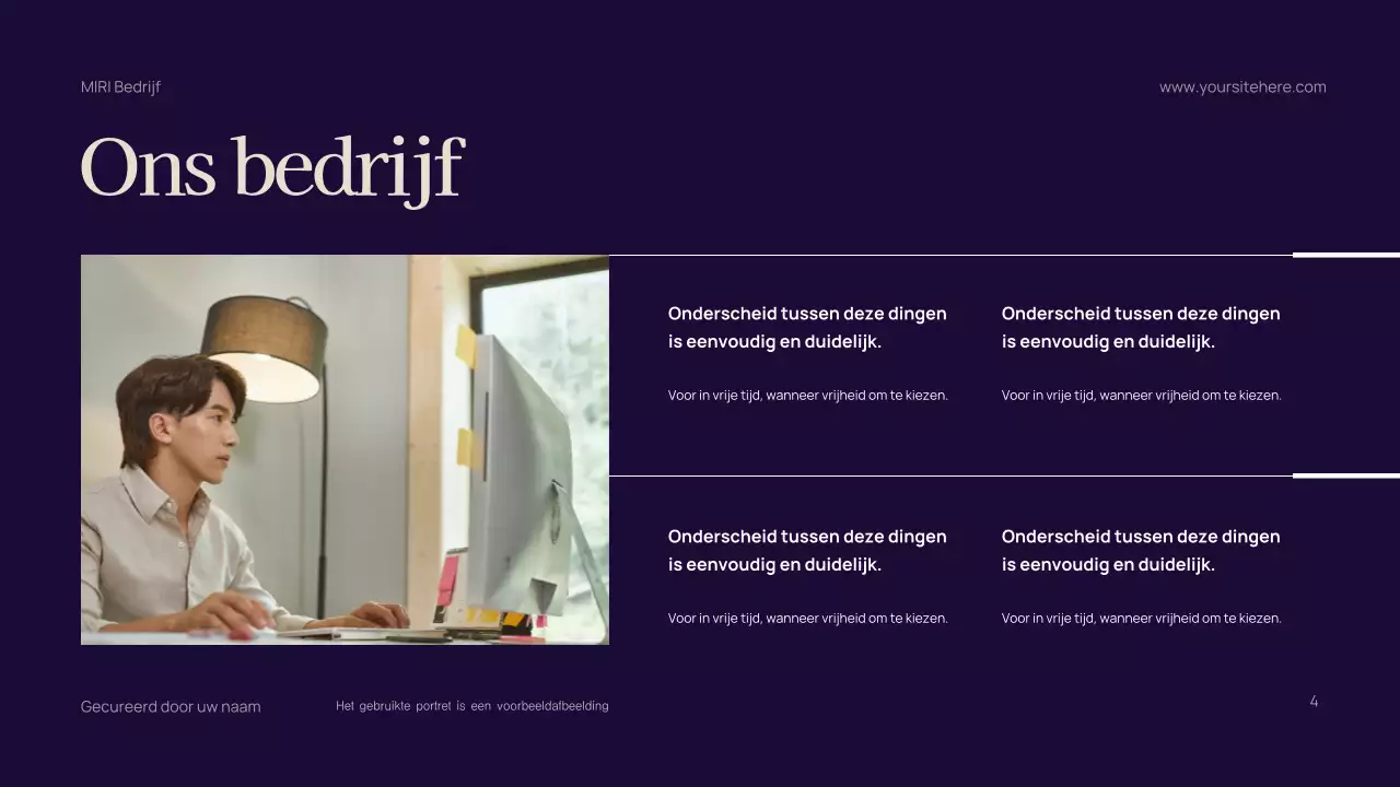 Blue Modern AI Event Aankondiging