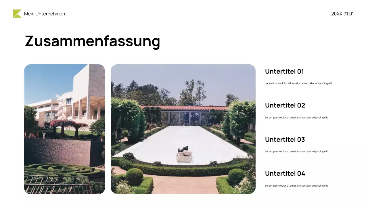 Neon Modern Budget Präsentation