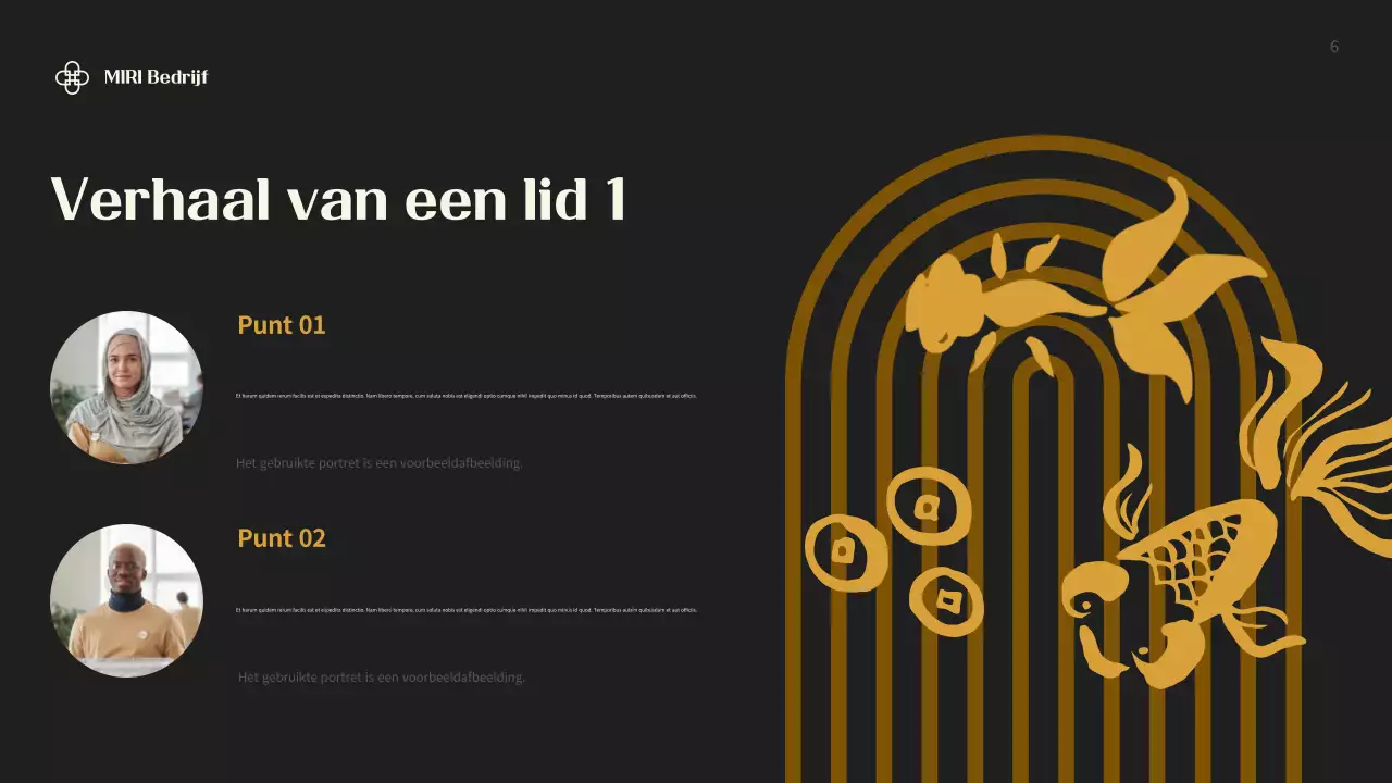 Zwart modern fondsenwervingsdocument