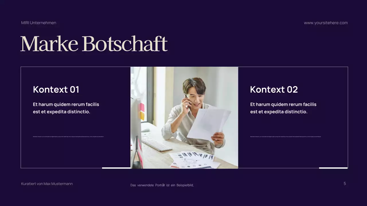 Blue Modern AI Veranstaltungsankündigung