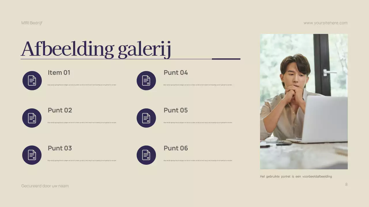 Blue Modern AI Event Aankondiging