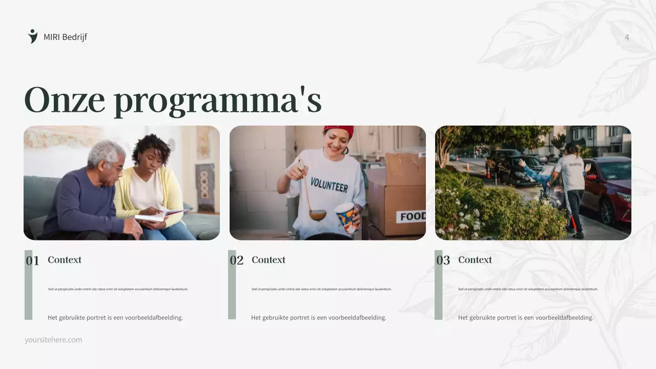 Groen Botanisch Fondsenwervingsdocument