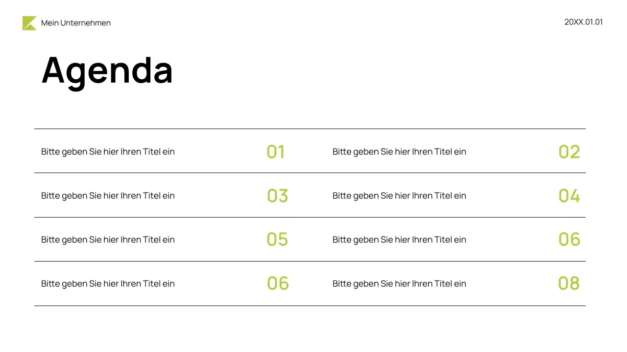 Neon Modern Budget Präsentation