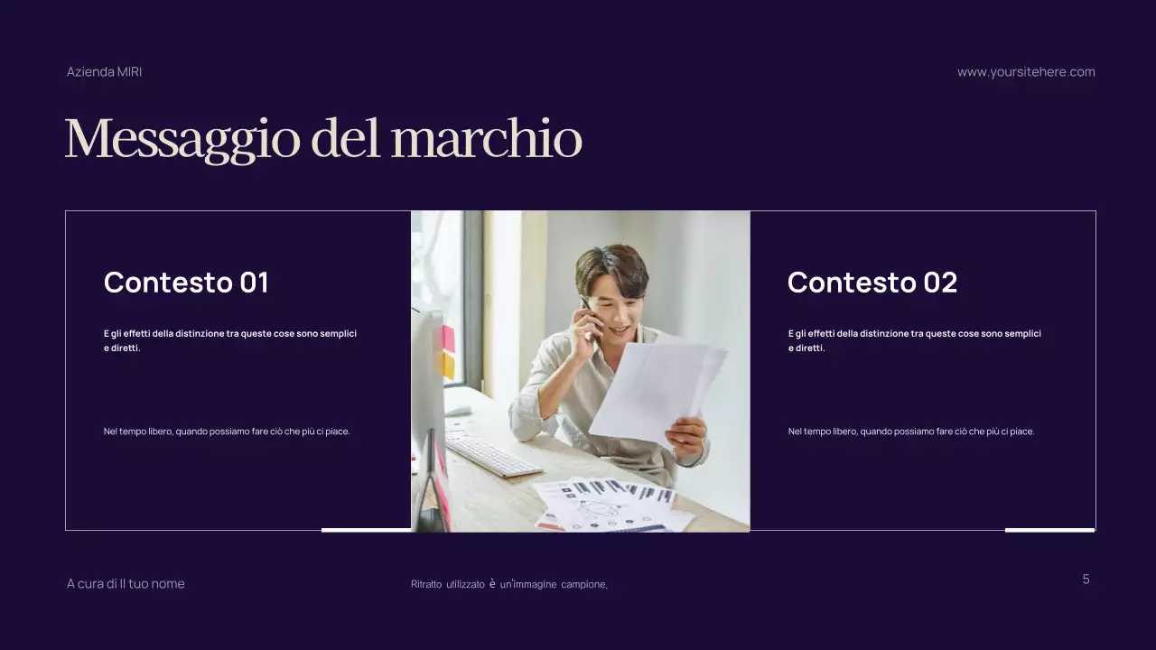 Annuncio dell'evento Blue Modern AI