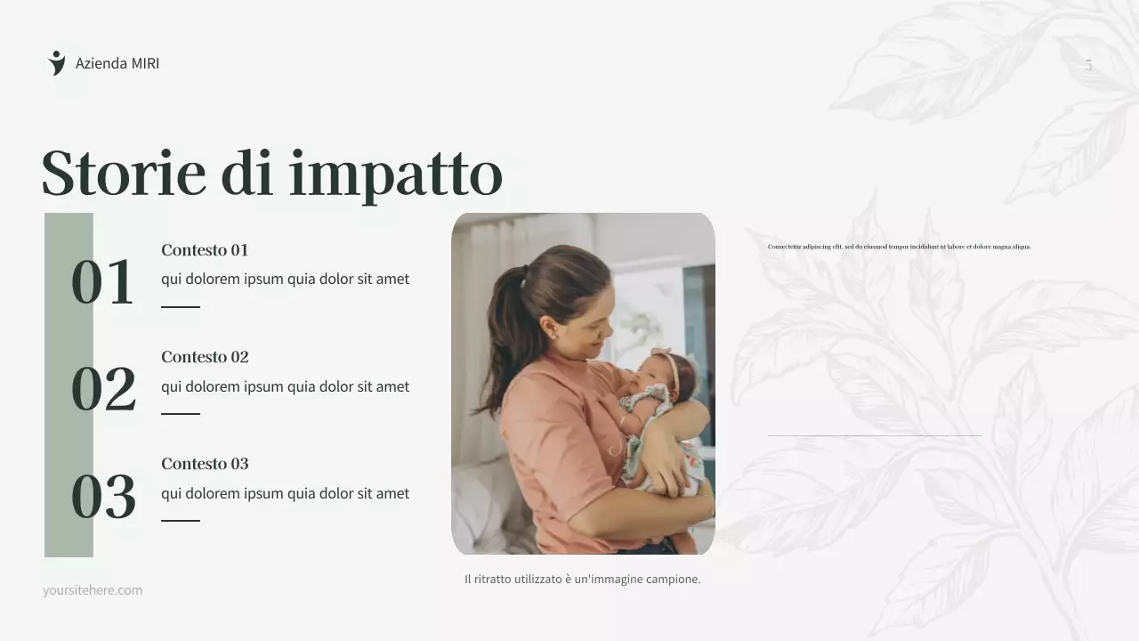 Documento di raccolta fondi di Botanica Verde