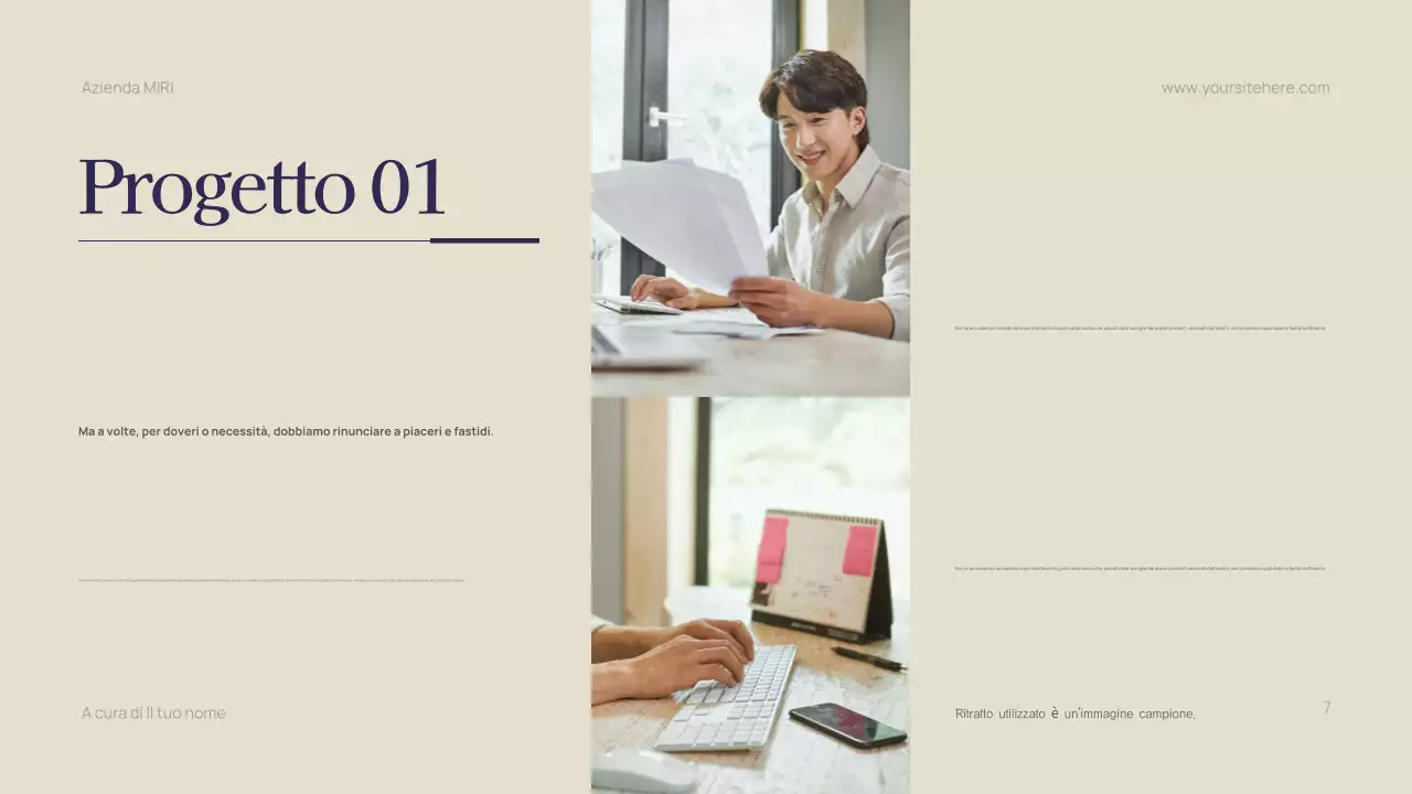 Annuncio dell'evento Blue Modern AI