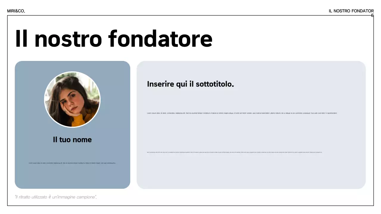 Verde Minimalista Annuncio di sostenibilità