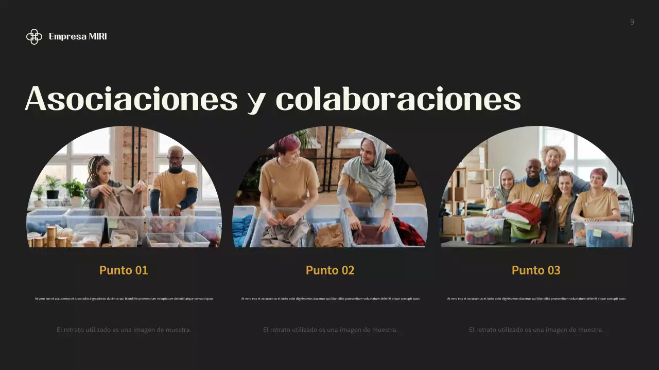 Black Modern Documento de recaudación de fondos