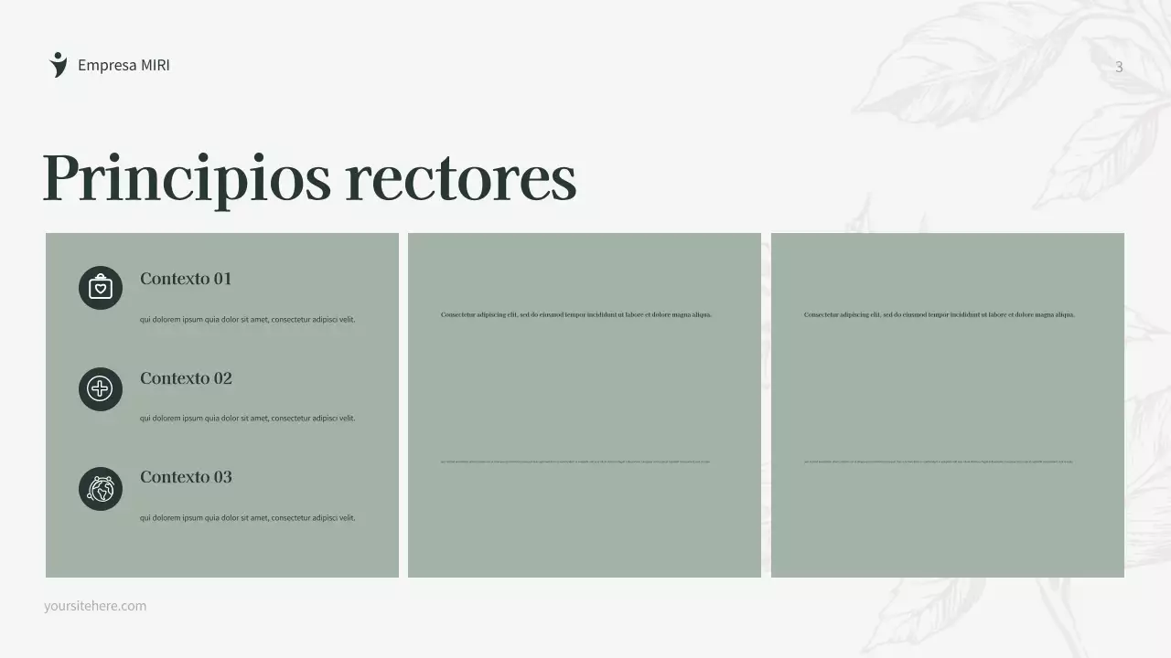 Documento de recaudación de fondos de Green Botanical