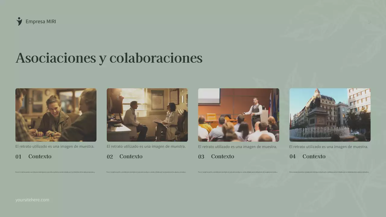 Documento de recaudación de fondos de Green Botanical