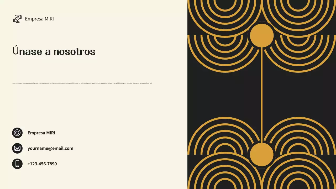 Black Modern Documento de recaudación de fondos