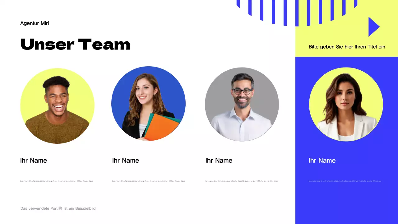 Yellow Modern Agency Förderung