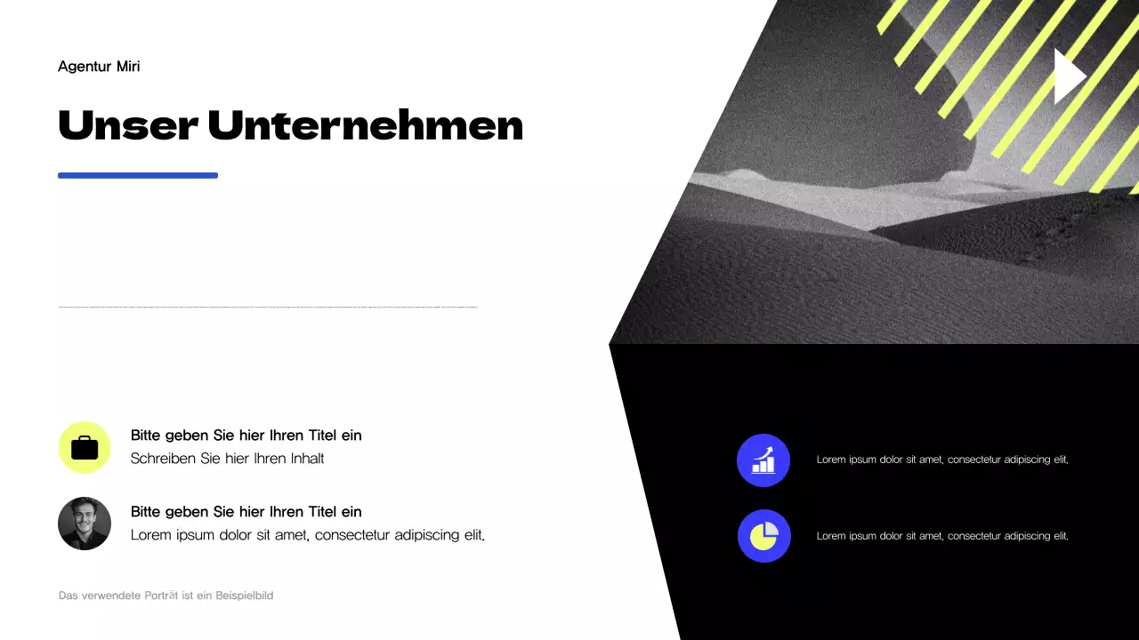 Yellow Modern Agency Förderung