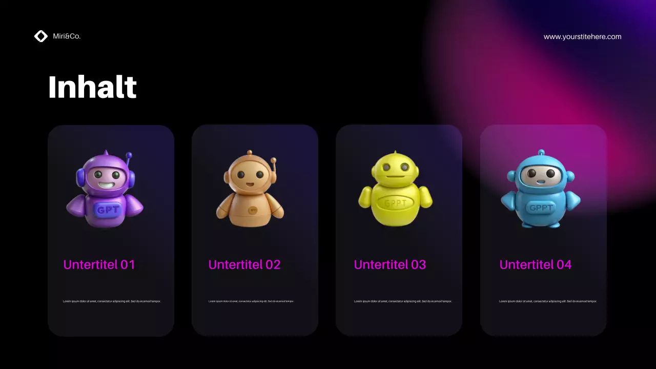 Purple Modern Cybersecurity Promotion