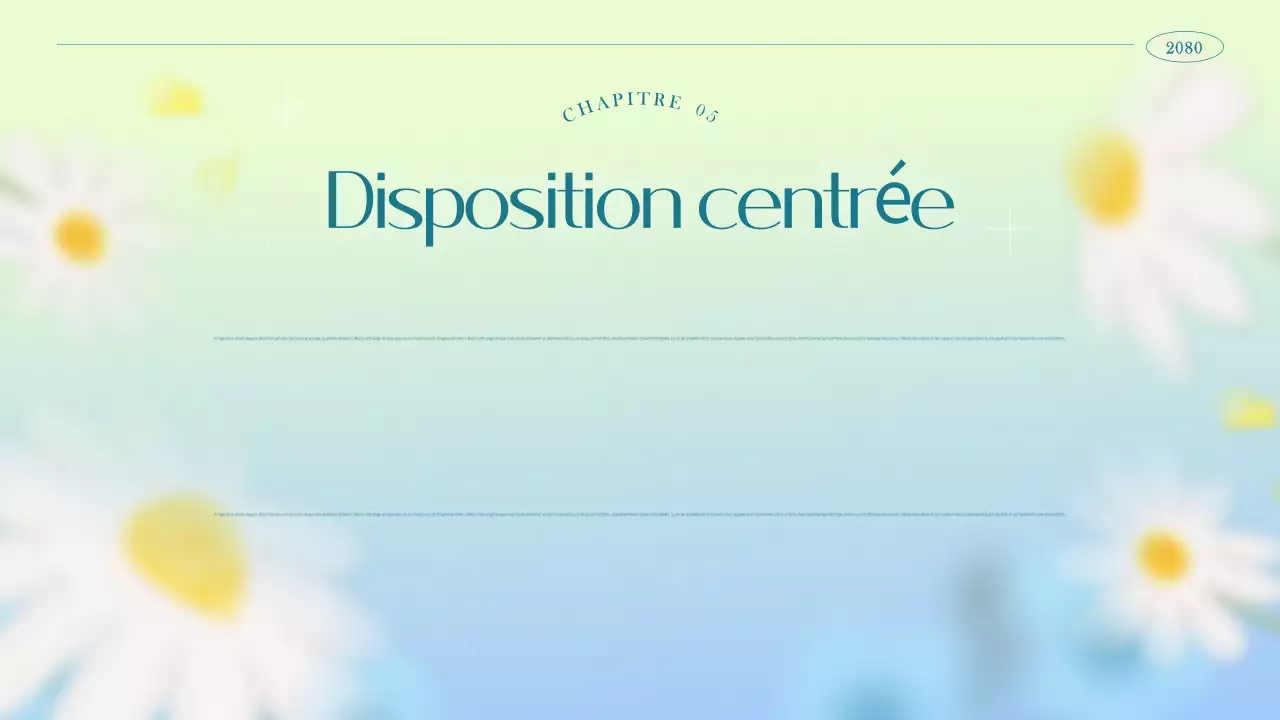 Briefing marketing floral simple en bleu clair et chartreuse