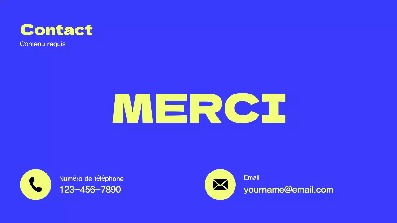 Promotion de l'agence moderne jaune