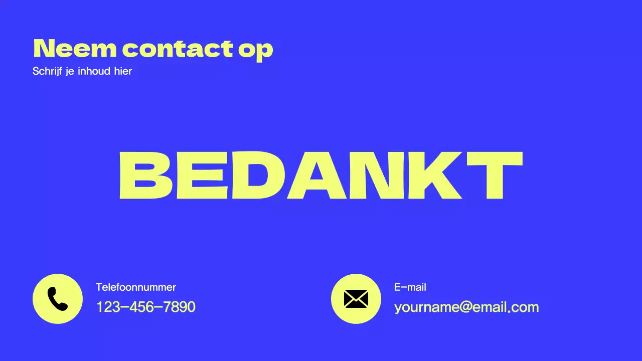 Geel Modern Agentschap Promotie