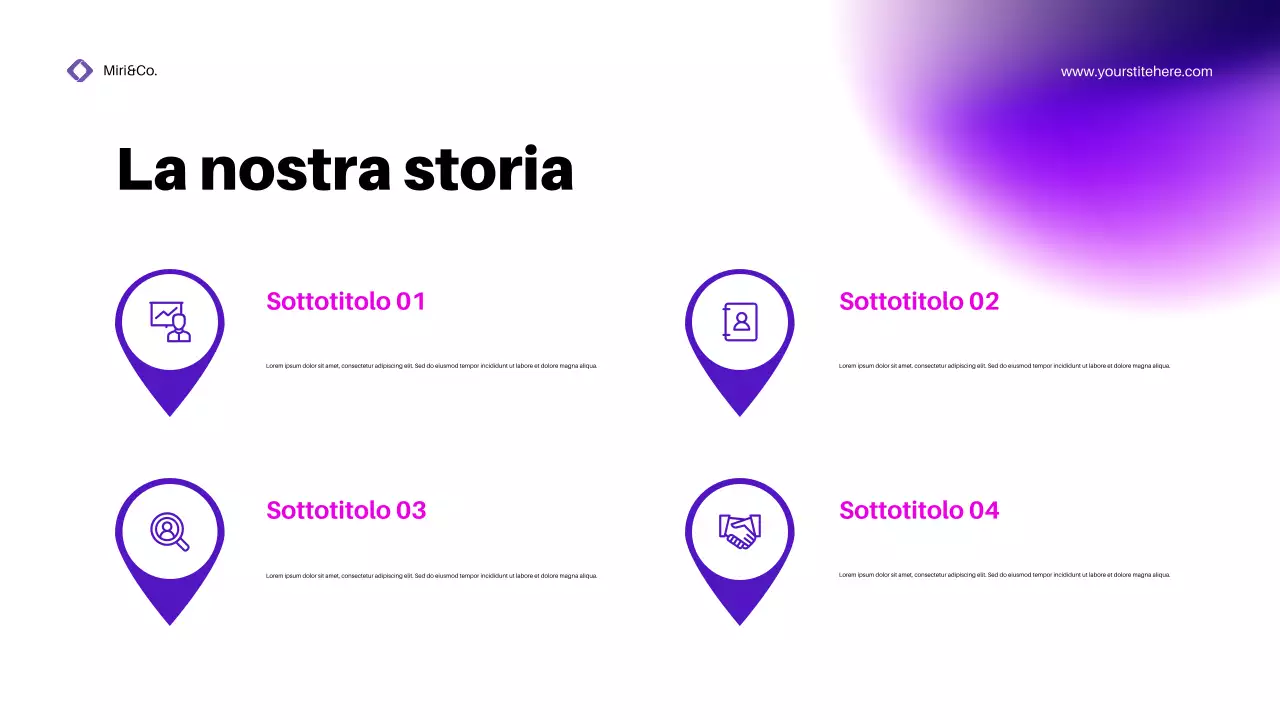 Promozione della sicurezza informatica moderna in viola