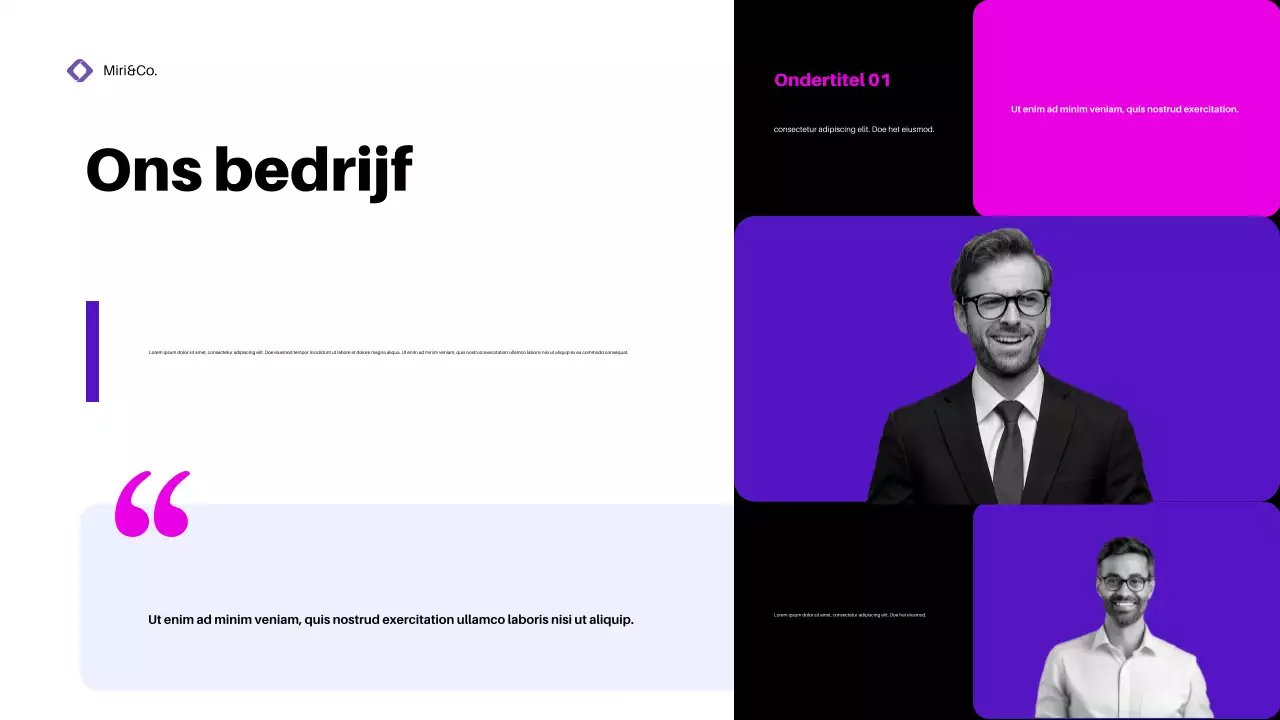 Paarse moderne promotie voor cyberbeveiliging